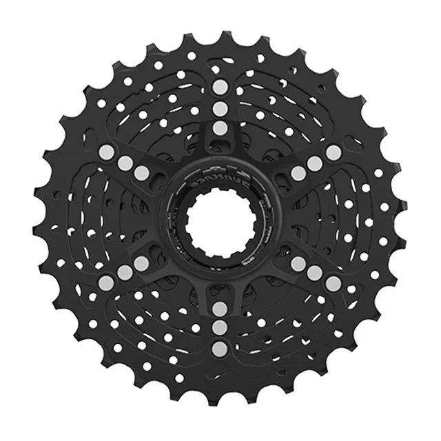 SunRace RZ800 12-Delt HG Kassett 11-30T, 308gr, Sort, Shimano HG 