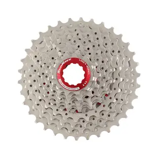 SunRace RZ800 12-Delt HG Kassett 11-36T, 367gr, Sølv, Shimano HG