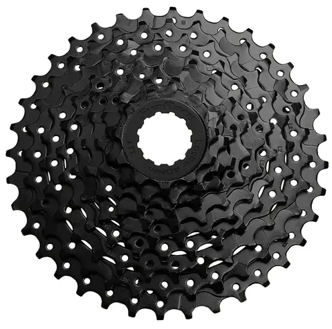Sunrace CSU9300 9-Delt Kassett 11-36T, 497gr, Sort, Cues kompatibel