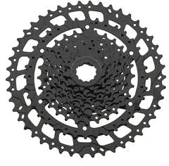 Sunrace CSUS400 10-Delt Kassett 11-43T, 627gr, Sort, Cues kompatibel