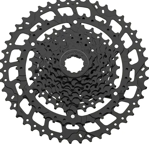 Sunrace CSU980 9-Delt Kassett 11-46T, 579gr, Sort, Cues kompatibel