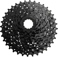 Sunrace CSU98 9-Delt Kassett 11-36T, 497gr, Sort, Cues kompatibel