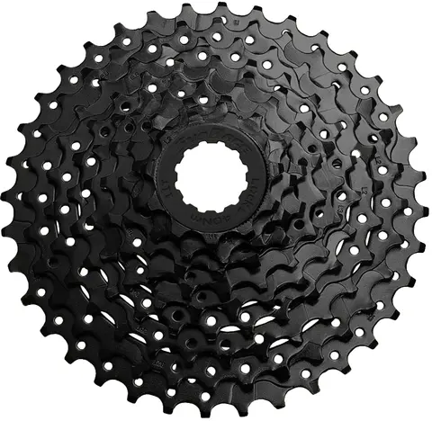 Sunrace CSU98 9-Delt Kassett 11-36T, 497gr, Sort, Cues kompatibel