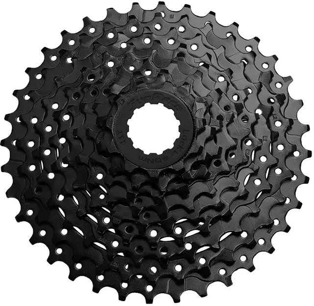 Sunrace CSU98 9-Delt Kassett 11-36T, 497gr, Sort, Cues kompatibel 