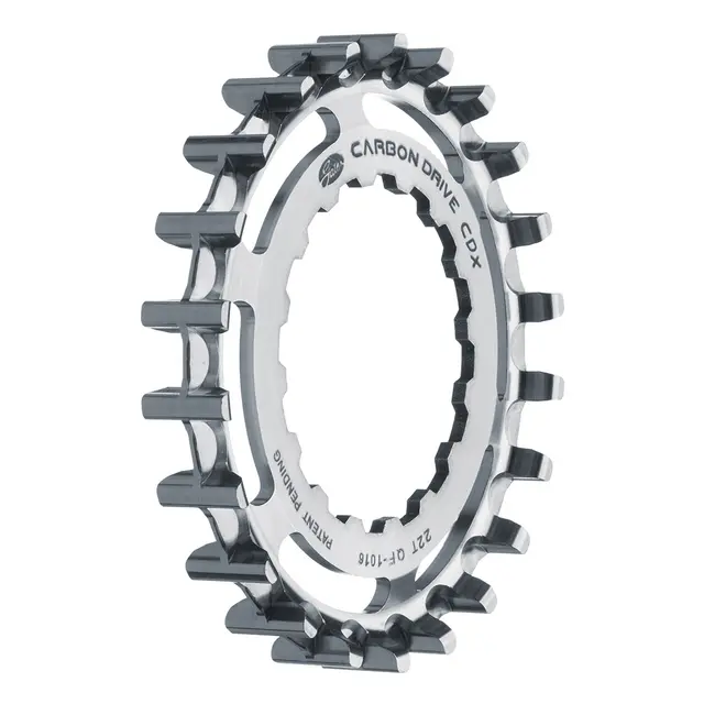 Gates Carbon Drive CDX Belte Kjedehjul 22T, Bosch / Gen 2, rustrfritt stål 