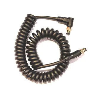 DBDtools E-Billy Fjernkontroll Ledning 4-pins skrukontakt, selv-kveilet