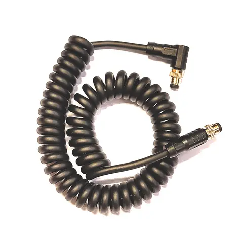 DBDtools E-Billy Fjernkontroll Ledning 4-pins skrukontakt, selv-kveilet