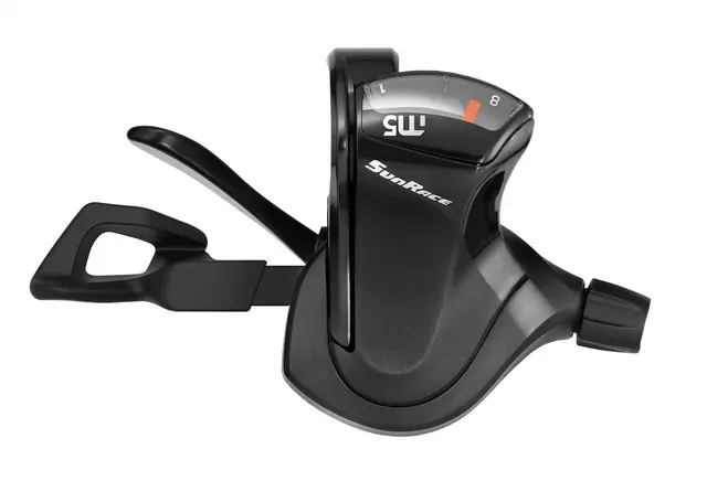SunRace M5 Girsjalter Høyre 8-Delt, 145gr, Shimano kompatibel 