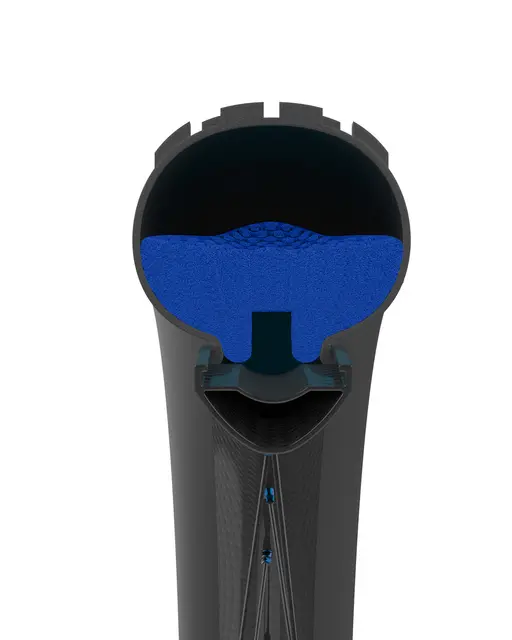 Tubolight Diamana HX Dekkinnlegg Par Blå, medium+hard, 2.4"-2.8", 145-305gr 