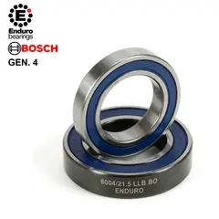Enduro BOSCH Gen.4 Kranklager Sett 2 stk. maskinlager, Black Oxide/C3