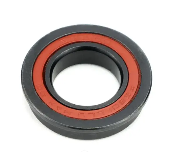 Enduro F6801 LLU MAX BO Maskinlager m/Fl ABEC 3, 12x21/23x5, Black Oxide 
