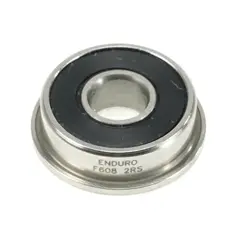 Enduro F 608 2RS Maskinlager m/Flens ABEC 3, 8x22/24x7/8