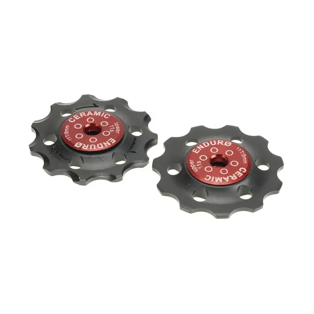 Enduro ZERØ Ceramic Trinsehjul Rød 11T, Shimano 11-delt (DA9000, R8000) 