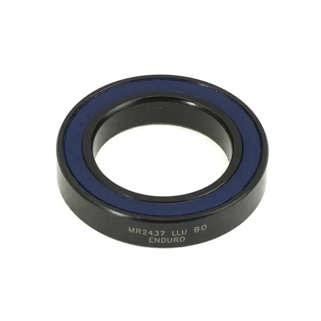 Enduro MR 2437 LLU BO Maskinlager ABEC 3, 24x37x7, Black Oxide 