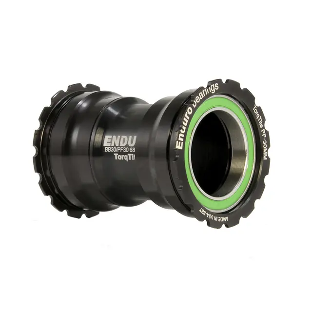Enduro TorqTite PF30 Kranklager SS Ø46x68/73, 30mm A/C, Rustfritt stål 