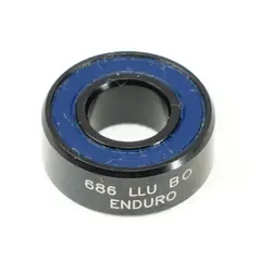 Enduro 686 LLU Maskinlager ABEC 3, 6x13x5, Black Oxide