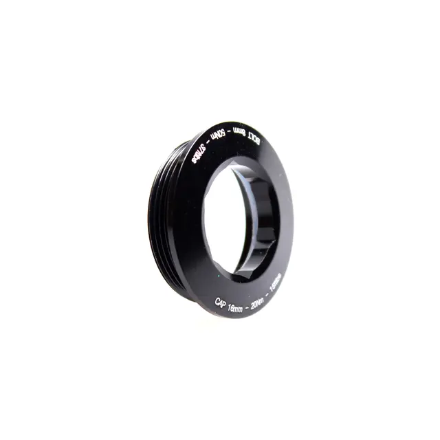 Race Face Cinch Krankbolt Deksel Sort, Alu, Til Sixc og Atlas 