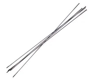 Race Face 5 Pakk SP 2.0/1.5 284 Eike Sort, 284mm, Straightpull