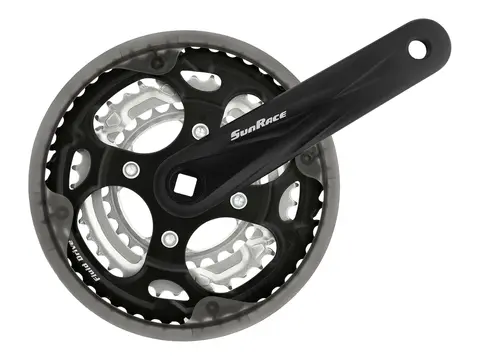 SunRace M300 7/8-Delt Krankarmsett 28-38-48, 170mm ,firkant, 68/129 u/lager