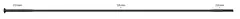 Sapim Race SP Sorte Eiker Straight Pull, 2.0/1.8/2.0, 100 pk