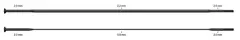 Sapim CX-Ray SP Sorte Eiker Straight Pull, 2.0/ 2.2-0.9 /2.0, 20 pk