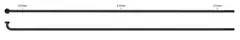 Sapim Leader Sorte Eiker 125mm J-bend, 2.34, 100 pk