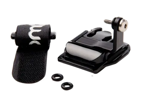 Gloworm QR Hjelmfeste Hurtigkobling, Clips, m/stropp