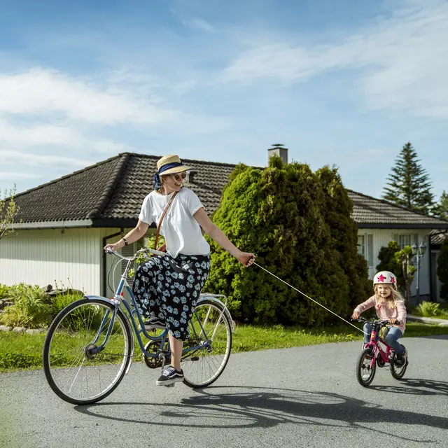 Kidreel Drakassett Blå Snelle for tauing av barn, 1.9m line 