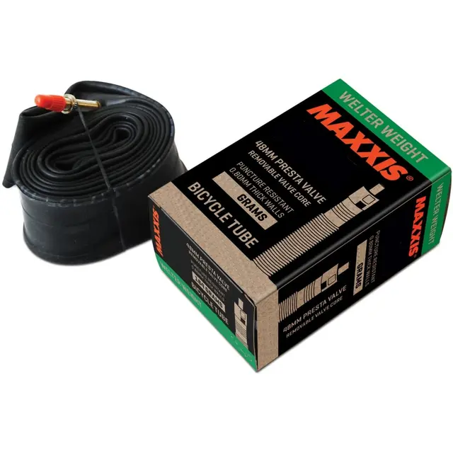 Maxxis Welter Weight Presta 28" Slange 28", 33/50-622mm, 128gr, 0.8mm, RVC 