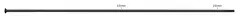 Sapim Leader 2.0 SP Sorte Eiker 218mm Straight Pull, 2.0, 100 pk