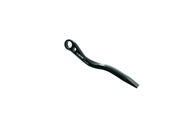 K-Edge Pro Road Braze-on Kjedefanger Sort Anodisert 