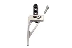 K-Edge Cross Dobbel Braze-on Kjedefører Sort / Gun Metal