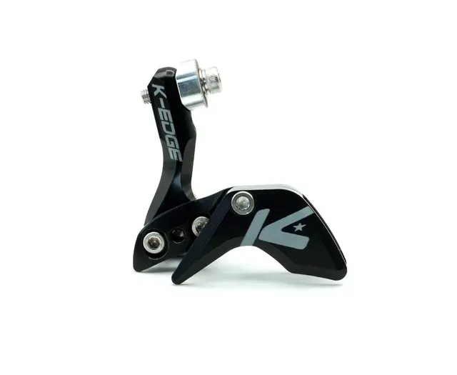 K-Edge Road 1x Race Kjedefører Sort, 38-54T, braze-on,  61gr 