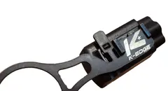 K-Edge Di2 Junction Box Holder Sort, 1 1/8x0.9mm, rustfritt stål, 6.6gr
