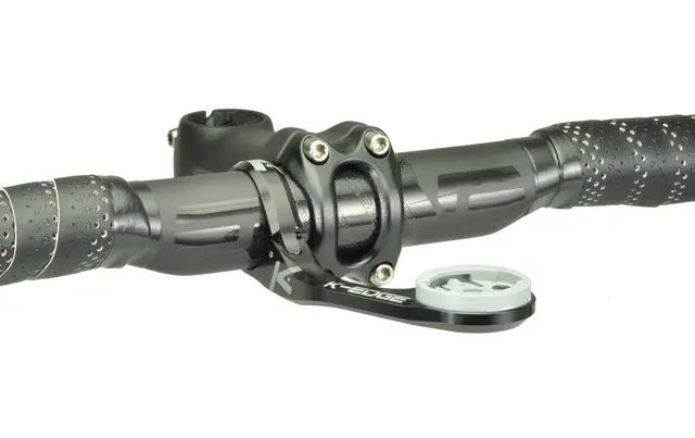 K-EDGE Wahoo Max XL Computerfeste Sort, 31.8mm, 50gr 