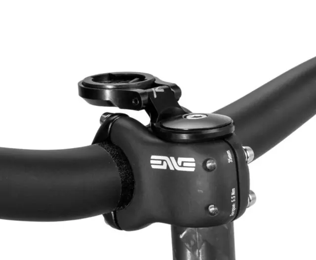 K-Edge Garmin Boost Stem Computerfeste Sort, Boost stem feste 