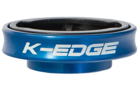 K-Edge Bryton Stem Cap Computerfeste Blå, 1 1/8 Headcap