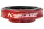 K-Edge Gravity Stem Cap Computerfeste Rød, 1 1/8 Headcap 