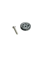 K-Edge Wahoo Gravity Stem Computerfeste Sort, 1 1/8 Headcap