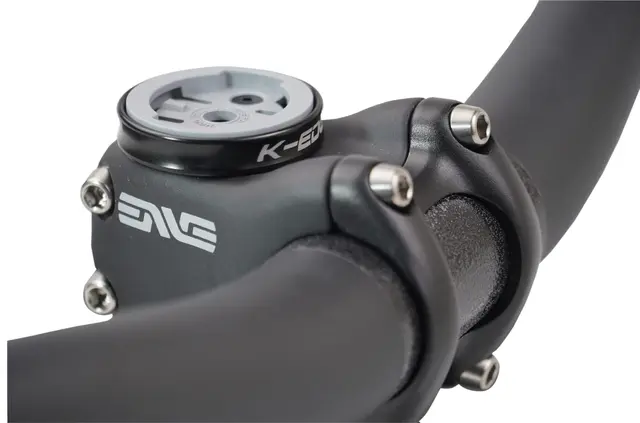K-Edge Wahoo Gravity Stem Computerfeste Sort, 1 1/8 Headcap 