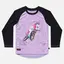 Kids Ride Shotgun MTB Trøye Unicorn XXS Rosa, 2 år, vindtett front, lang arm 