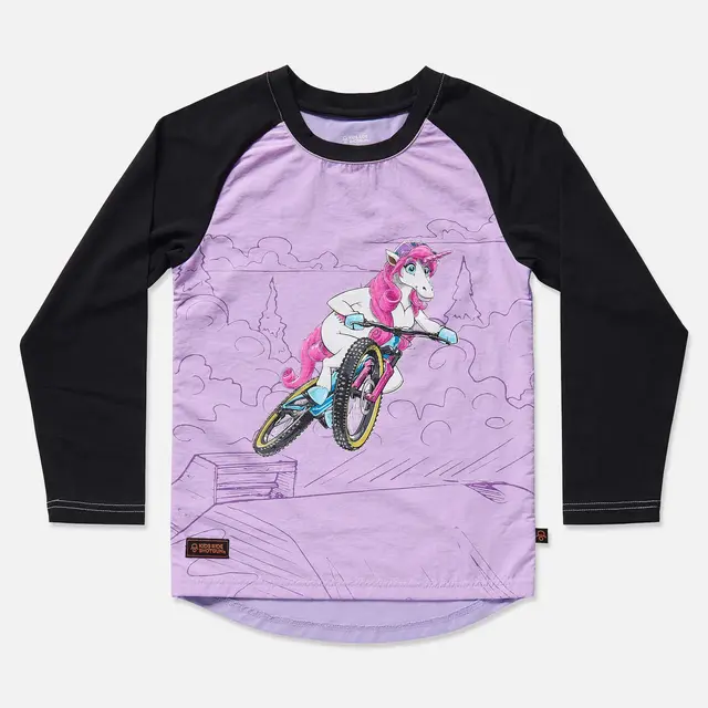 Kids Ride Shotgun Kids MTB Trøye Vindtett front, lang arm 