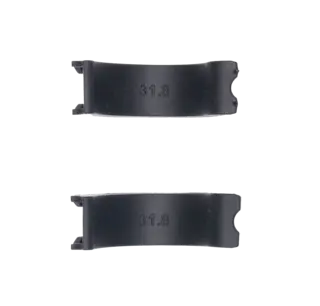 Kids Ride Shotgun Pro Bar 31.8 Foringer Sort, plast, par