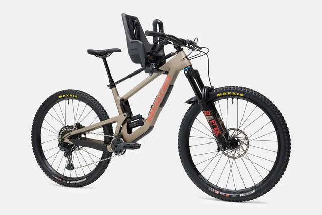 Kids Ride Shotgun Pro EVO Barnesete Front montert, fra 9 mnd., ink. styre 