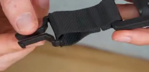 Kids Ride Shotgun Pro Seat Buckle Clip Til Pro sete, for feste av EVO sele 