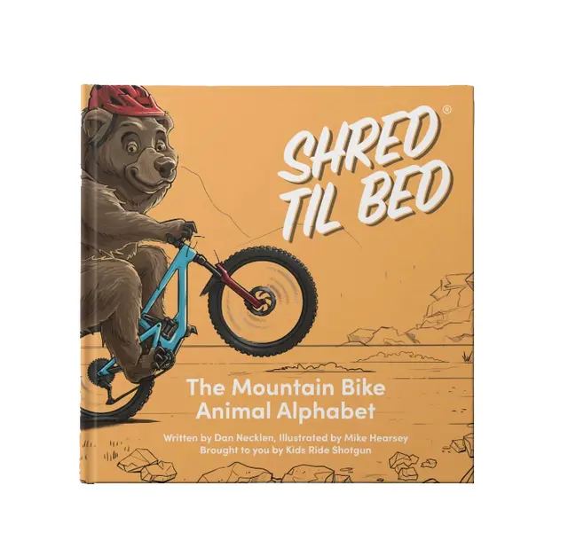 Kids Ride Shotgun Shred Til Bed Bok Alfabetbok, 52 sider 