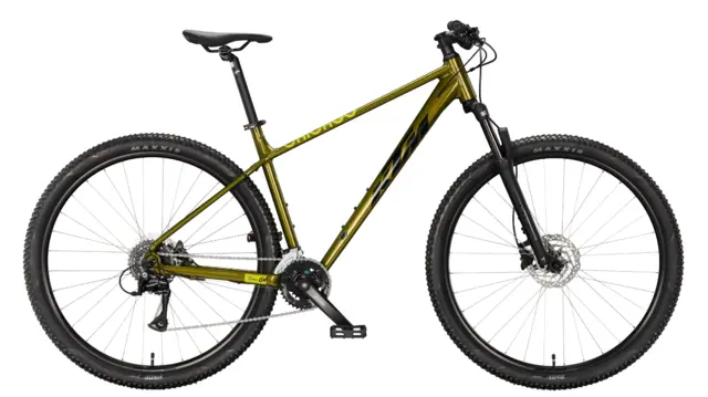 KTM Chicago Grønn 2X8 Shimano Acera, 7 