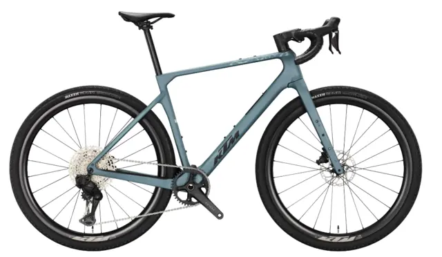 KTM Gravelator Elite Di2 Oliven 1X12 Shimano GRX DI2, 7 