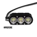 Gloworm XS Adventure Frontlykt 2800 L, remote, OLED 5000mAh, 311g