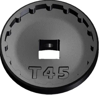Ice Toolz T045 Kranklageravtager Ø54.0mm x 16, 1/2" pipe, til bl.a T45
